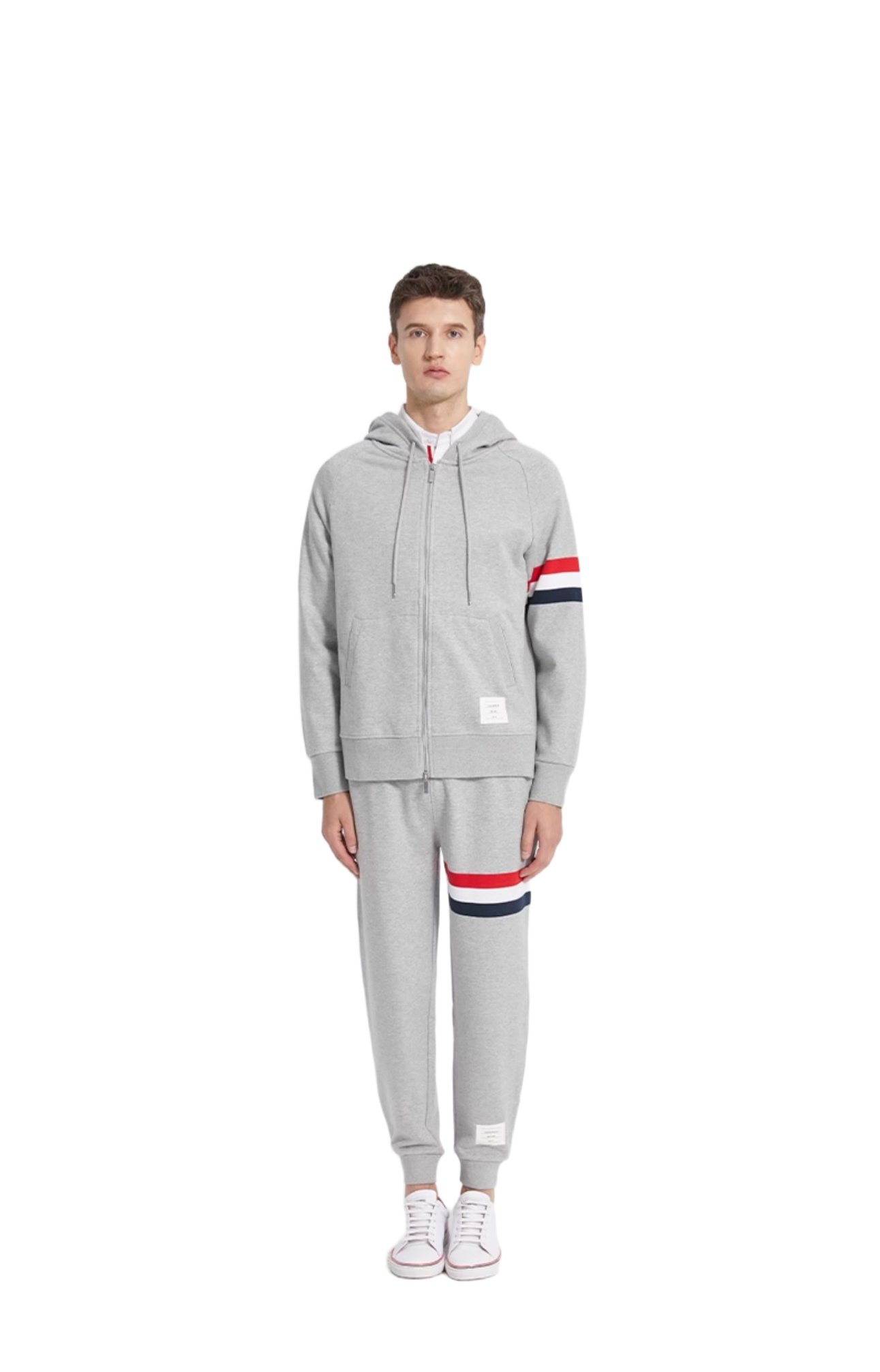 Unisex zip-up hooded jacket THOM TREND