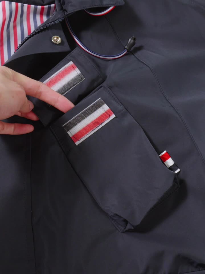 Men's corduroy jacket with hood(副本) THOM TREND