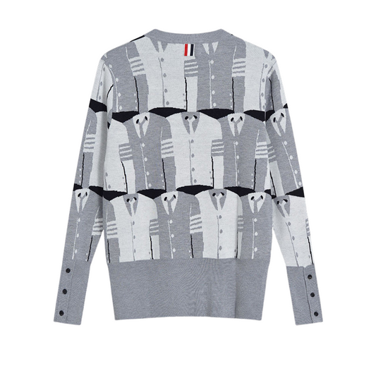 2025SS Four-bar sweater THOM TREND