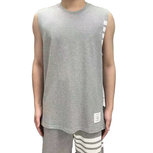 Unisex Hollow Mesh Sleeveless T-Shirt(副本) THOM TREND