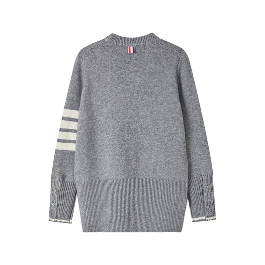 2025SS Women's Goose Intarsia Sweater THOM TREND