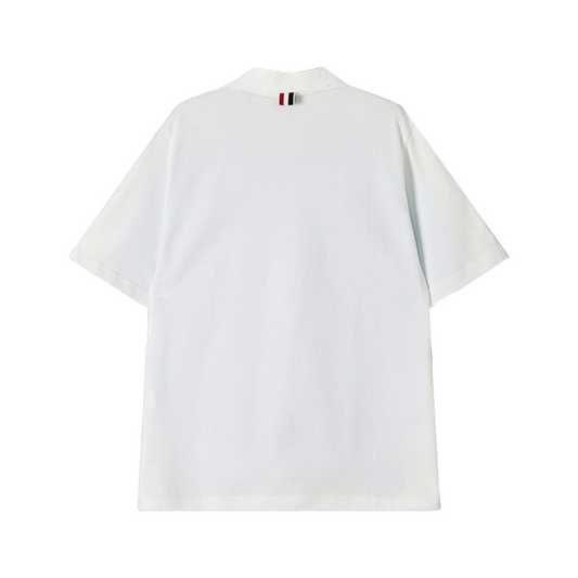 Unisex left and right colorblock T-shirt(副本) THOM TREND