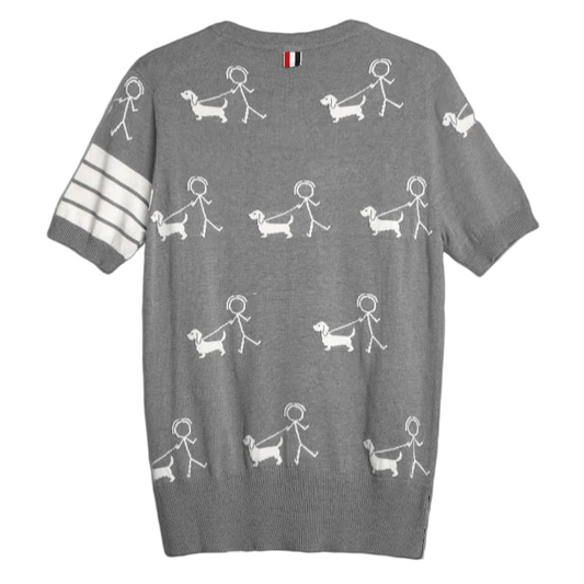 2025SS Knitted T-shirt THOM TREND