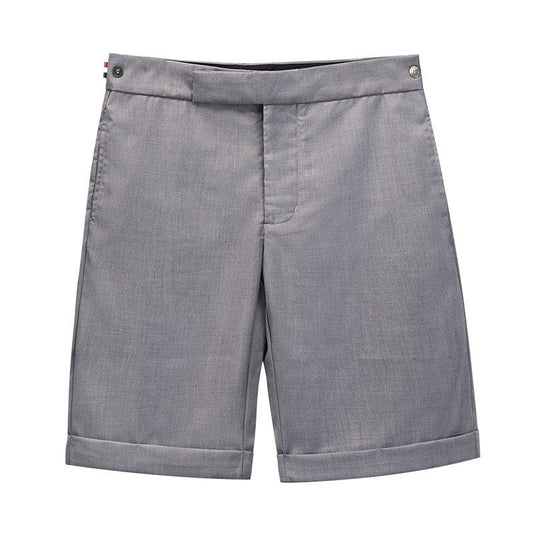 2025SS Men's striped suit shorts THOM TREND