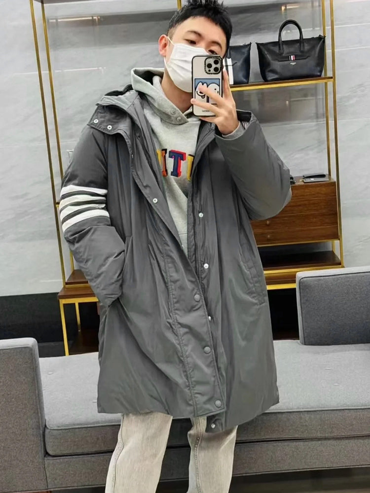 Unisex long down jacket THOM TREND