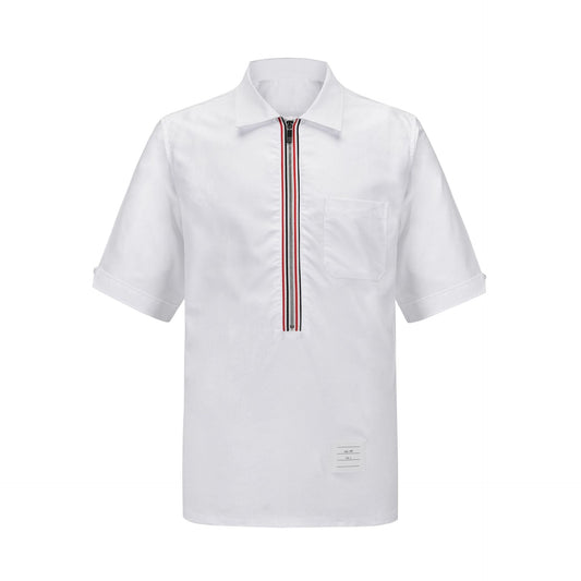 Men's striped short-sleeved shirt(复制) THOM TREND