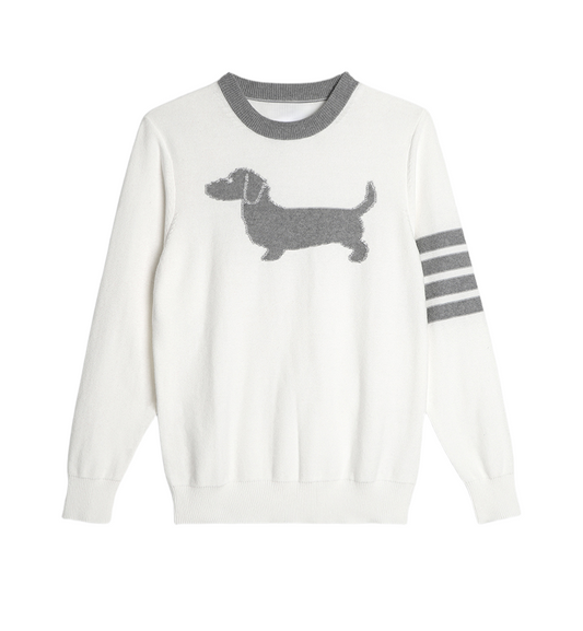 2025SS Puppy Crew Neck Sweater THOM TREND