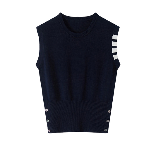 2025SS Men's sweater vest THOM TREND