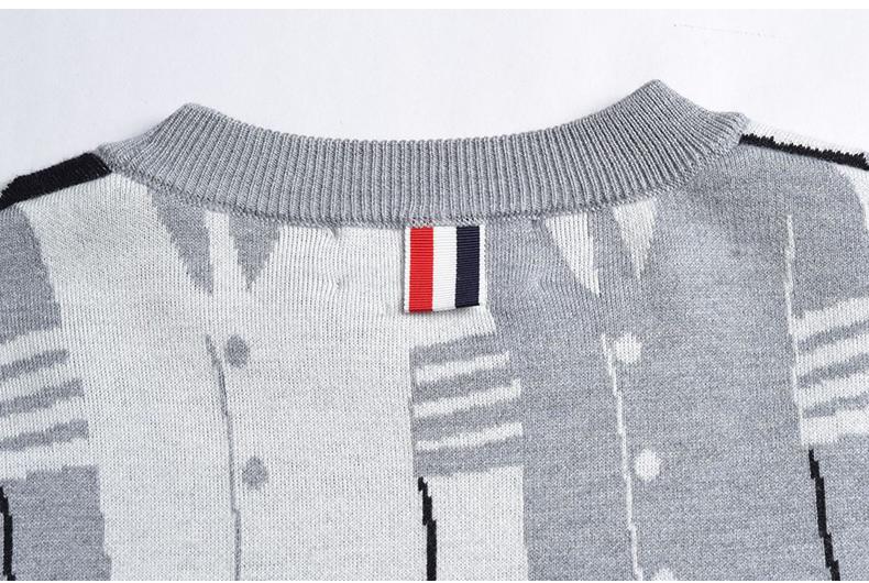 2025SS Four-bar sweater THOM TREND