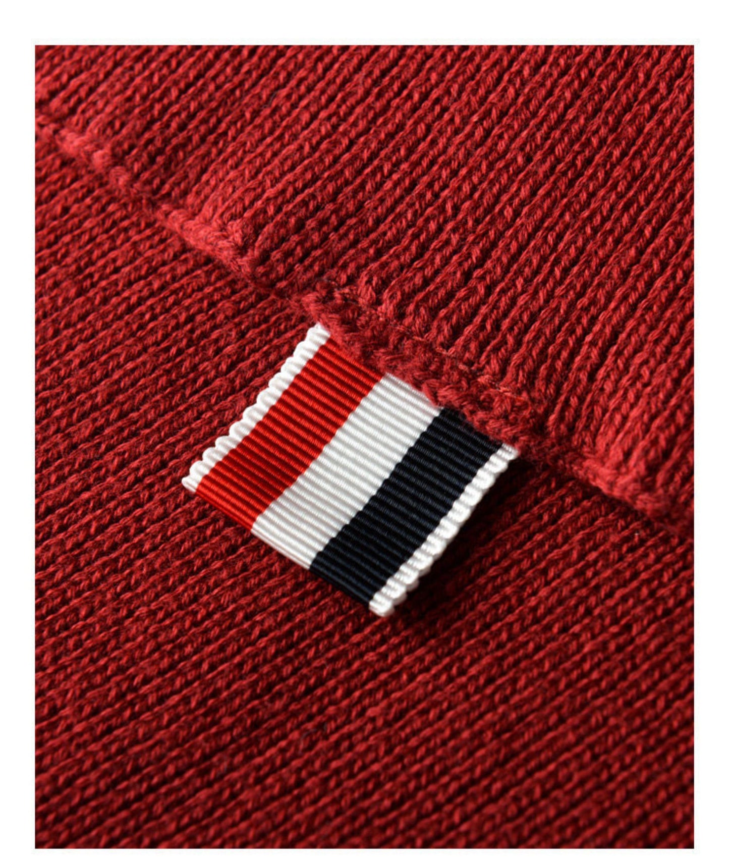 2025SS Unisex red scarf THOM TREND