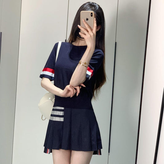 Women's Double Sleeve Label Shirt(复制) THOM TREND