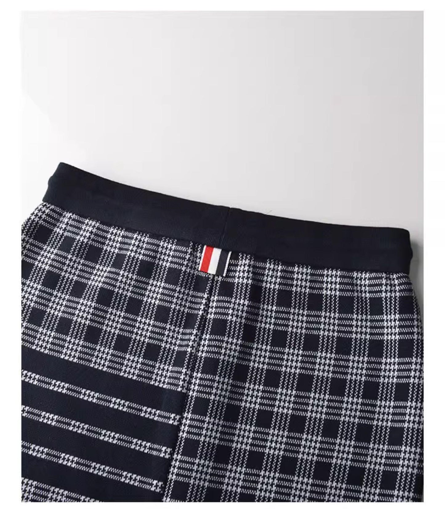 2025SS Plaid striped skirt THOM TREND