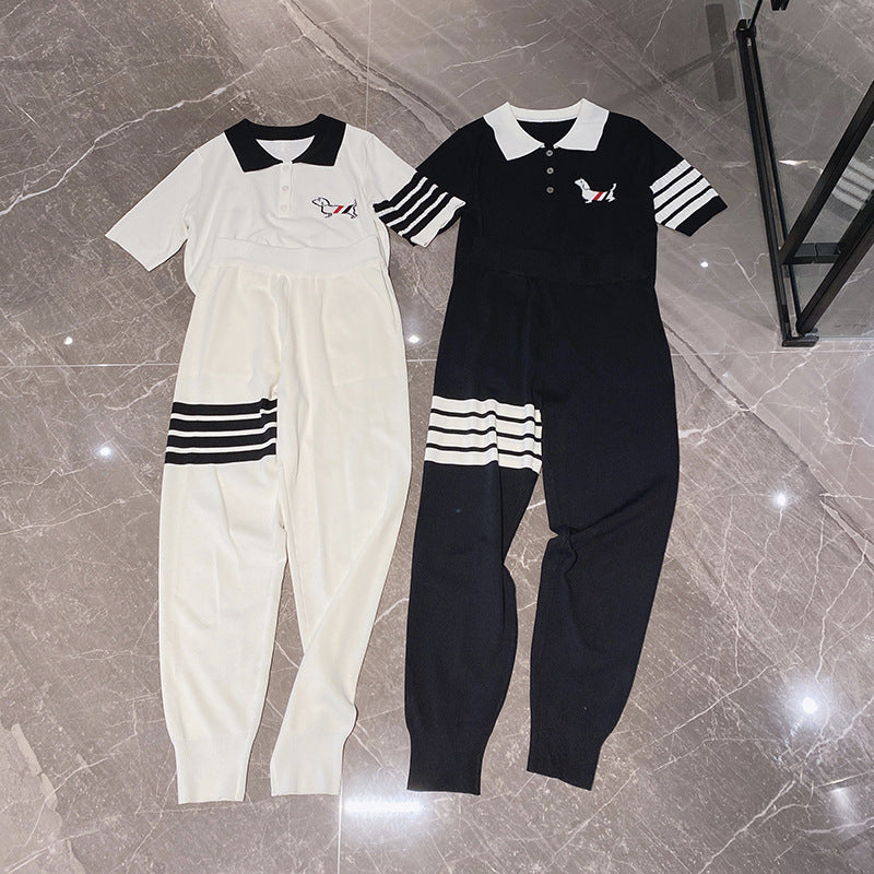 Women's Polo Neck Suit