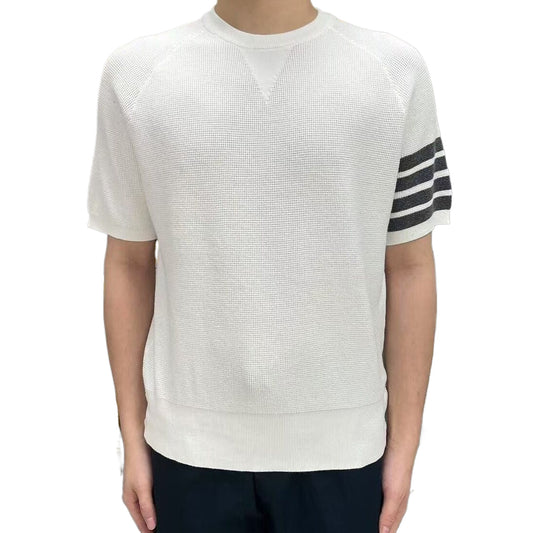 Men's Triangle Crew Neck T-Shirt THOM TREND
