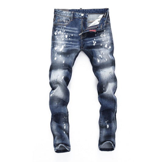 New-DSQ2 2025ss Ripped Jeans