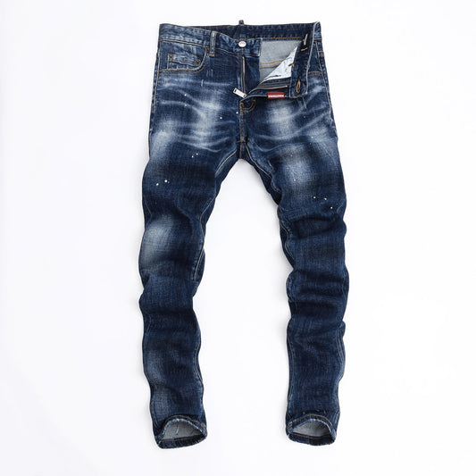 New-DSQ2 2025ss Ripped Jeans
