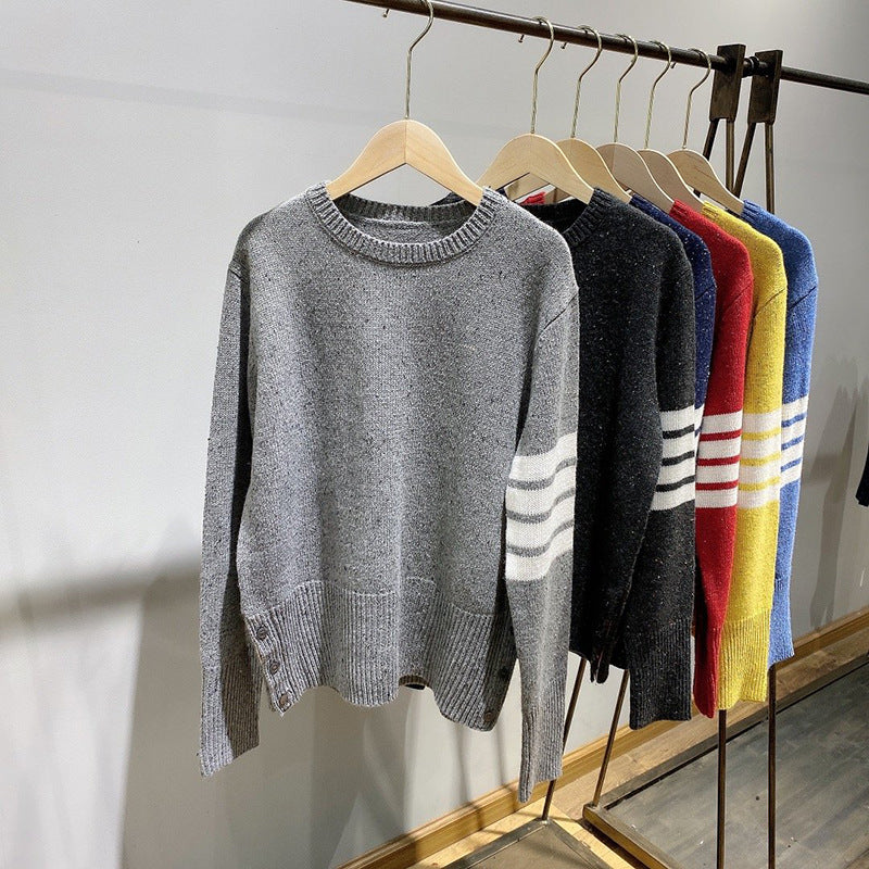women's four stripe T-shirt sweater(复制) THOM TREND