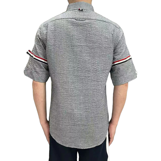 2025SS Seersucker shirt THOM TREND