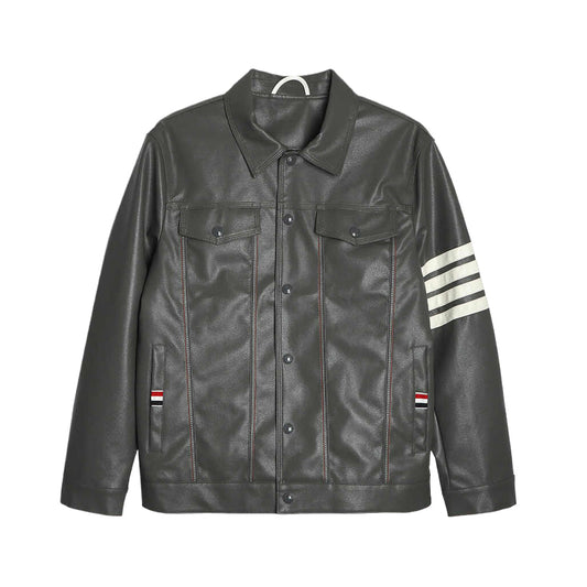 2025SS Men Leather jacket THOM TREND