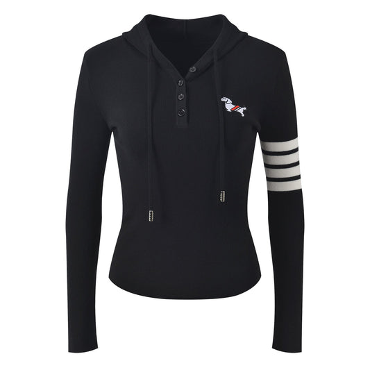 Women's Hood T-shirt THOM TREND