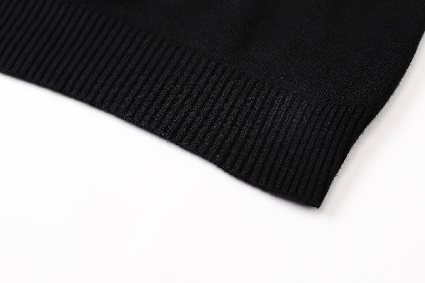 PIein Black Fleece Sweatshirt