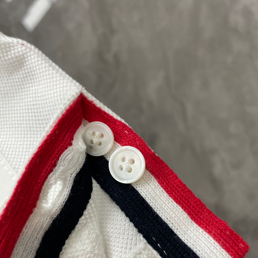 2025 SS Men's POLO short sleeve THOM TREND