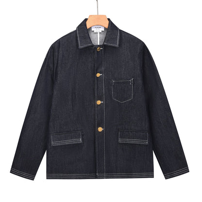2025SS denim lapel jacket THOM TREND