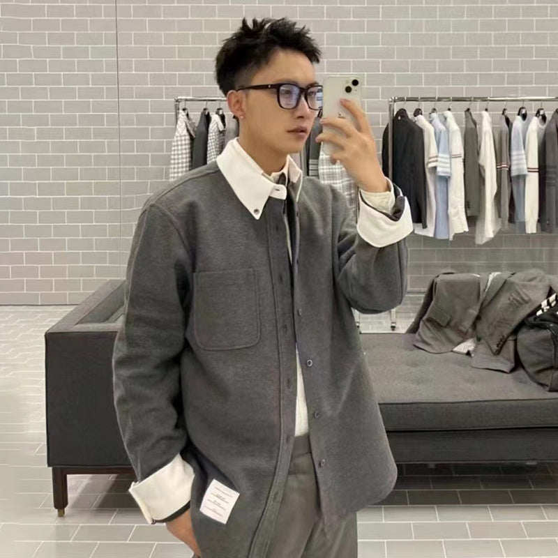 2025 SS Men's shirt jacket THOM TREND