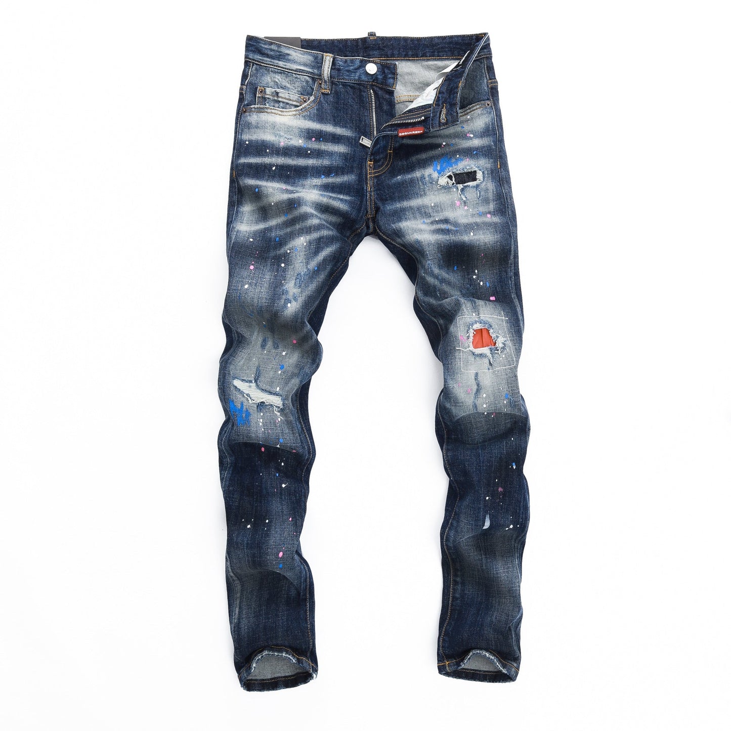 New-DSQ2 Personalized inkjet jeans