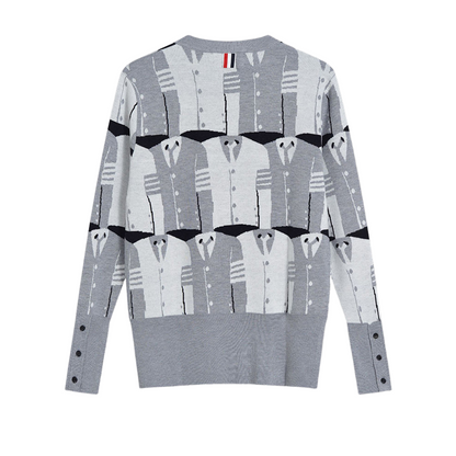 2025SS  Four-bar sweater THOM TREND