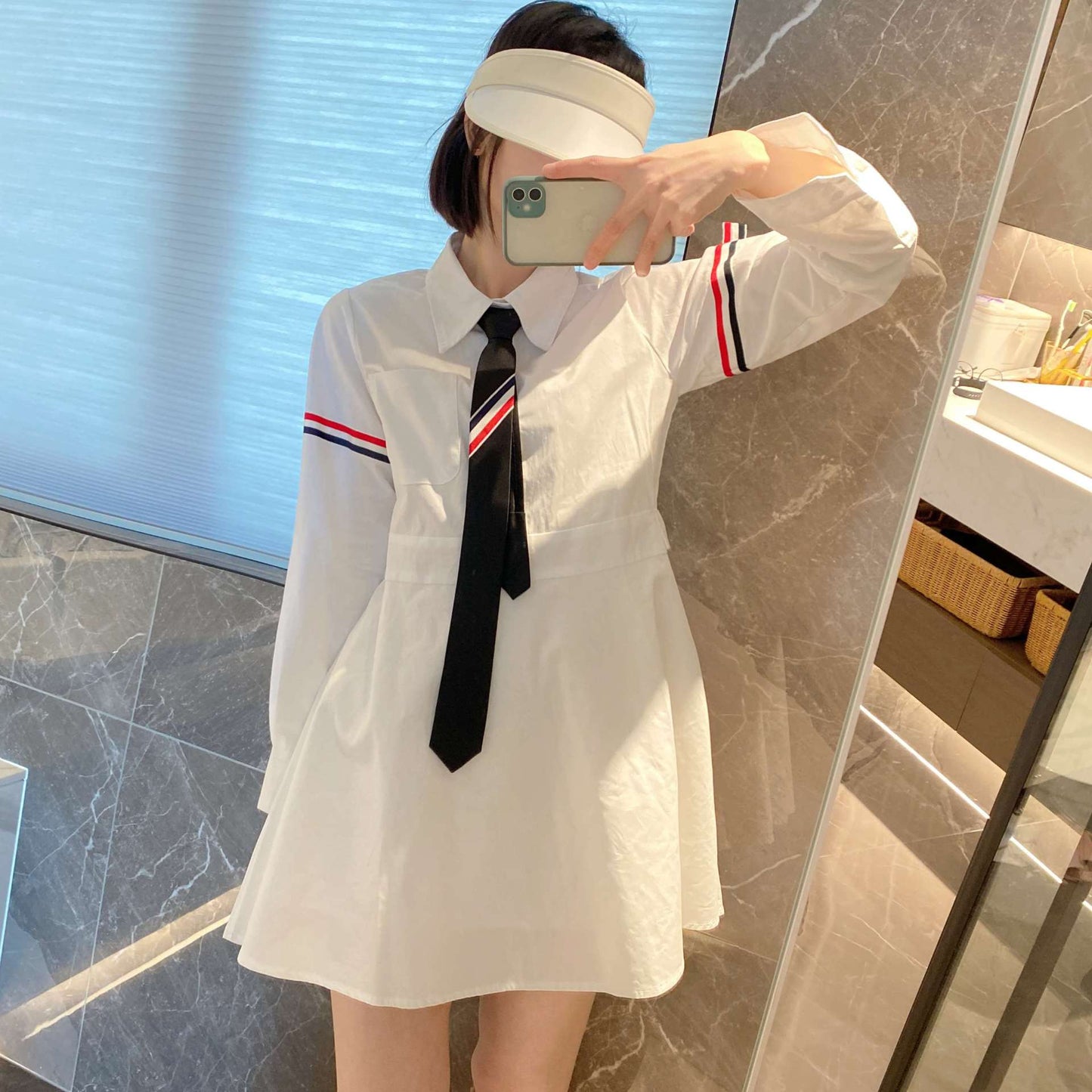 THOM  Four stripes long sleeve shirt（复制） THOM TREND