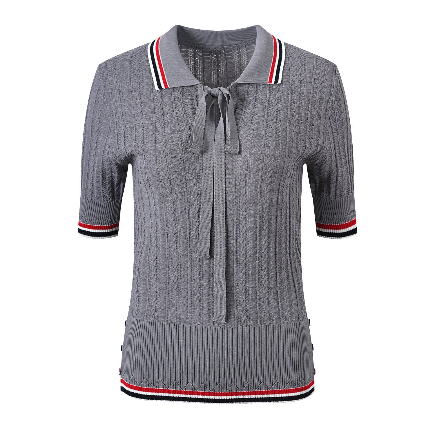 Women Short-sleeved polo shirt THOM TREND