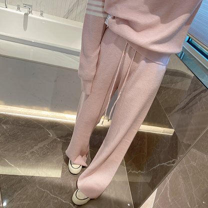 women's all-match wide-leg pants