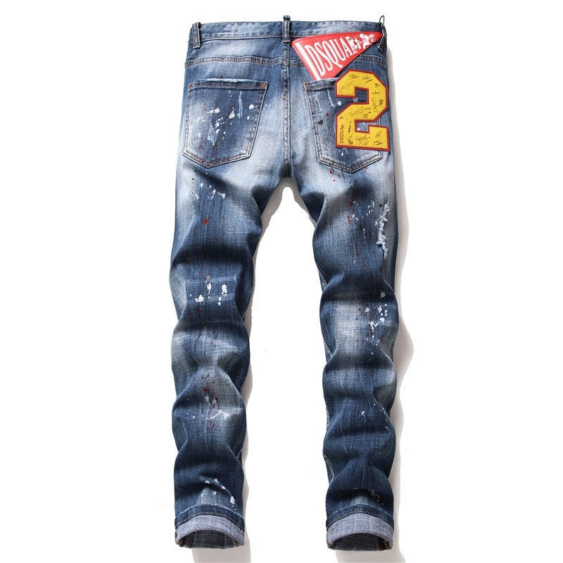 New-DSQ2 badge signature Jeans