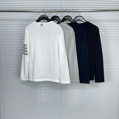 2025SS  Four-bar classic T-shirt THOM TREND