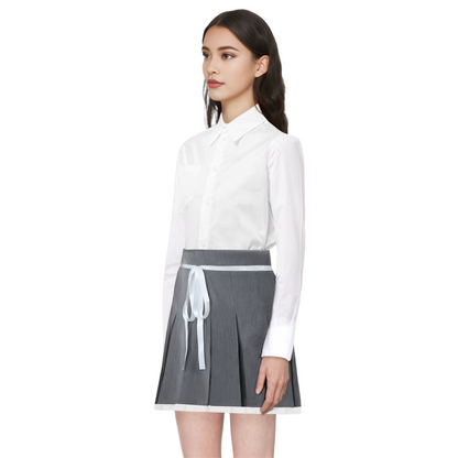 THOM Drawstring pleated skirt THOM TREND