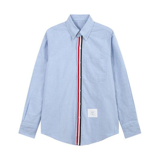 Red, White and Blue Wrap Ribbon Shirt（副本） THOM TREND
