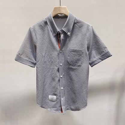 Puppy embroidered short sleeves（复制） THOM TREND