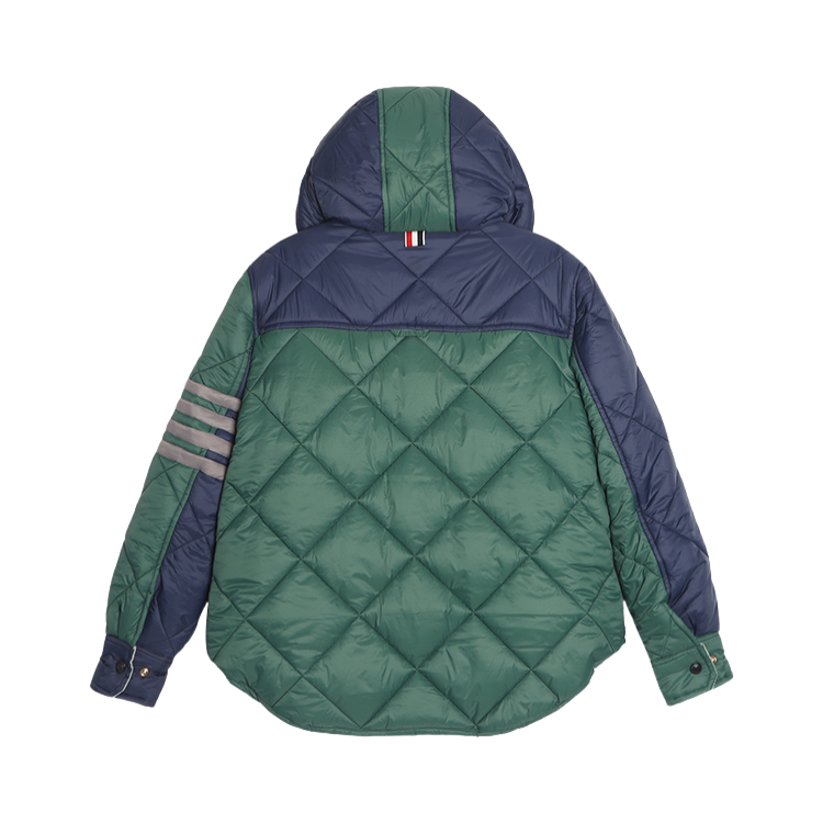 2025SS Women's Colorblock Hooded Jacket THOM TREND