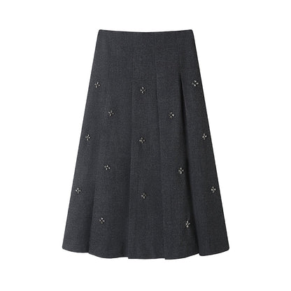2025SS commuting midi skirt THOM TREND