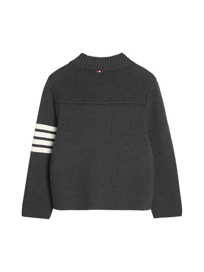 Men's four-bar lapel sweater jacket THOM TREND