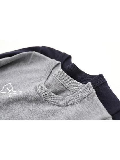 Jacquard Bow Sweater Jacket