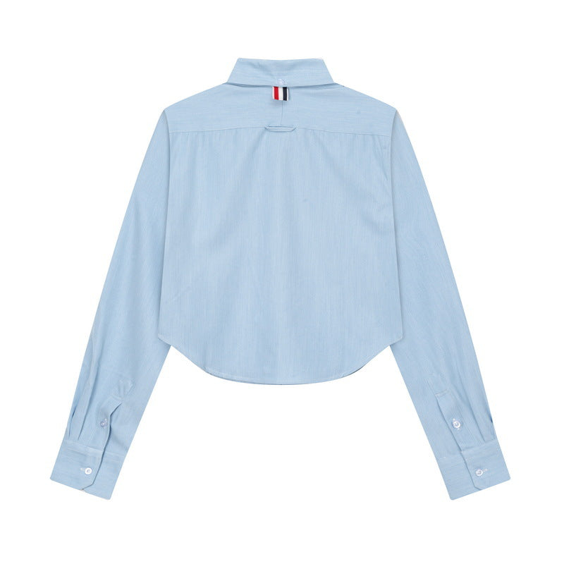 Women's short long-sleeved shirt THOM TREND