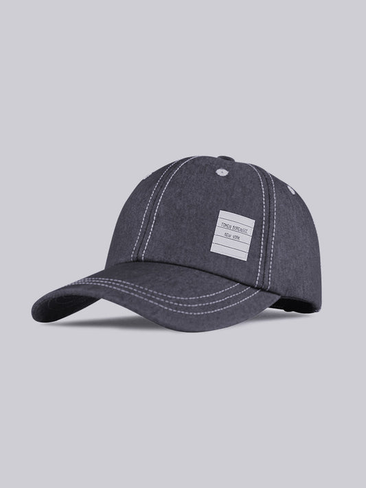Solid color baseball cap THOM TREND