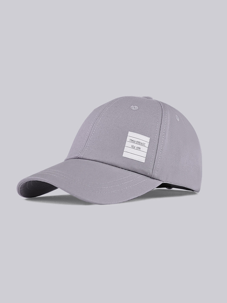 Solid color cap THOM TREND
