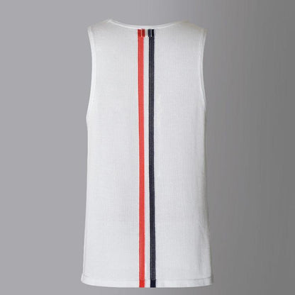 Unisex Hollow Mesh Sleeveless T-Shirt THOM TREND