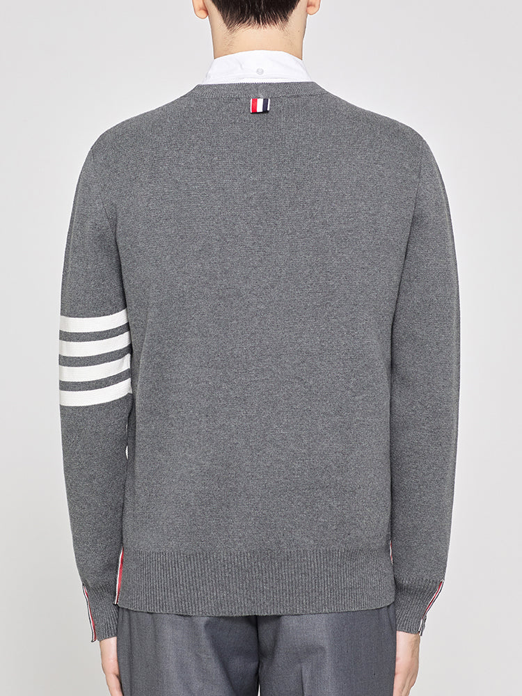 2025 round neck pullover sweater THOM TREND