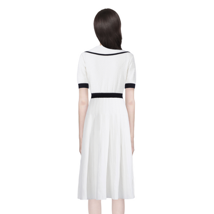 Ladies sleeveless lapel dress（副本） THOM TREND