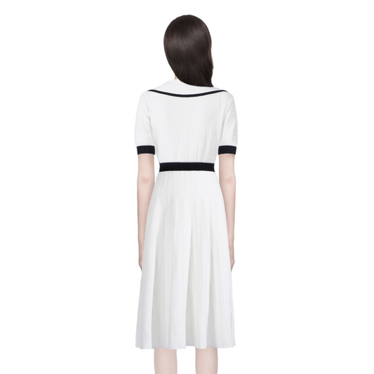 Ladies sleeveless lapel dress（副本） THOM TREND