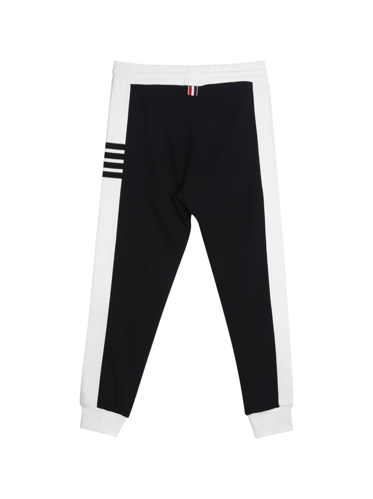 Colorblock Four-Bar Sweatpants THOM TREND